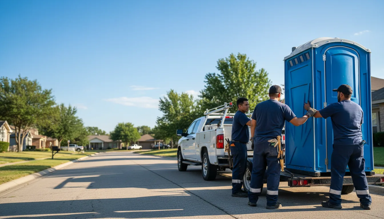 Portable Toilet Rental in Woodward, PA near me